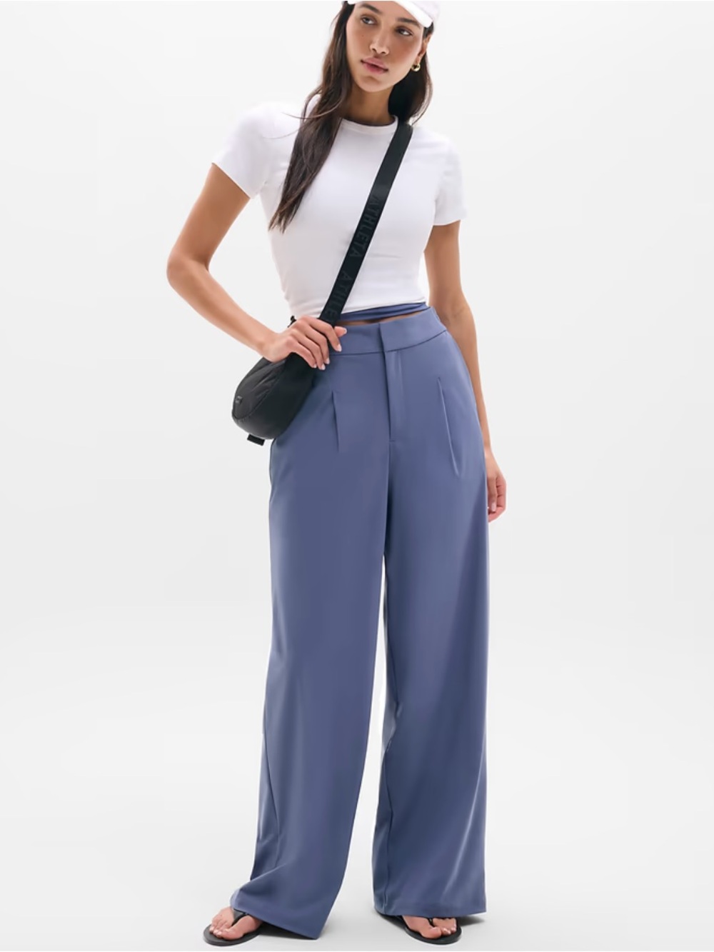 Athleta Wide-Leg High-Rise Pants